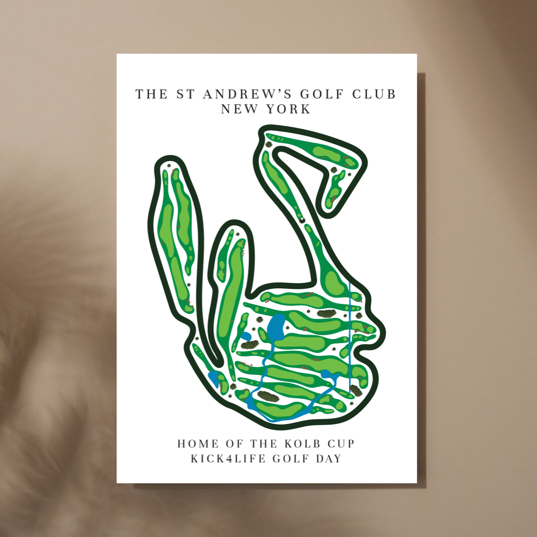 The Saint Andrews Golf Club, Golf Course Prints, New York