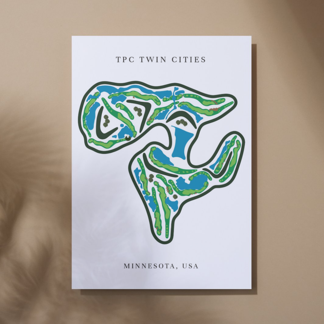 TPC Twin Cities, Golf Course Print, Minnesota