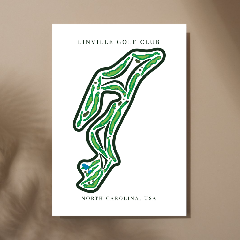Linville Golf Club, Golf Course Prints, North Carolina