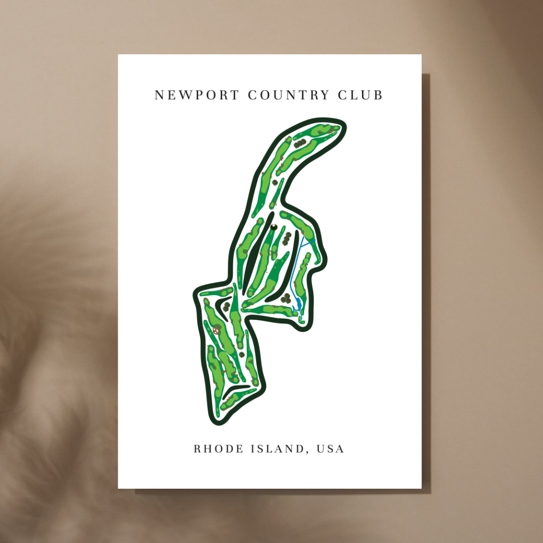 Newport Country Club, Golf Course Prints, Rhode Island