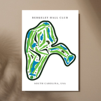 Berkeley Hall Club, Golf Course Prints, South Carolina