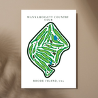 Wannamoisett Country Club, Golf Course Prints, Rhode Island
