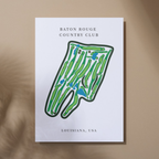 Baton Rouge Country Club, Golf Course Prints, Louisiana