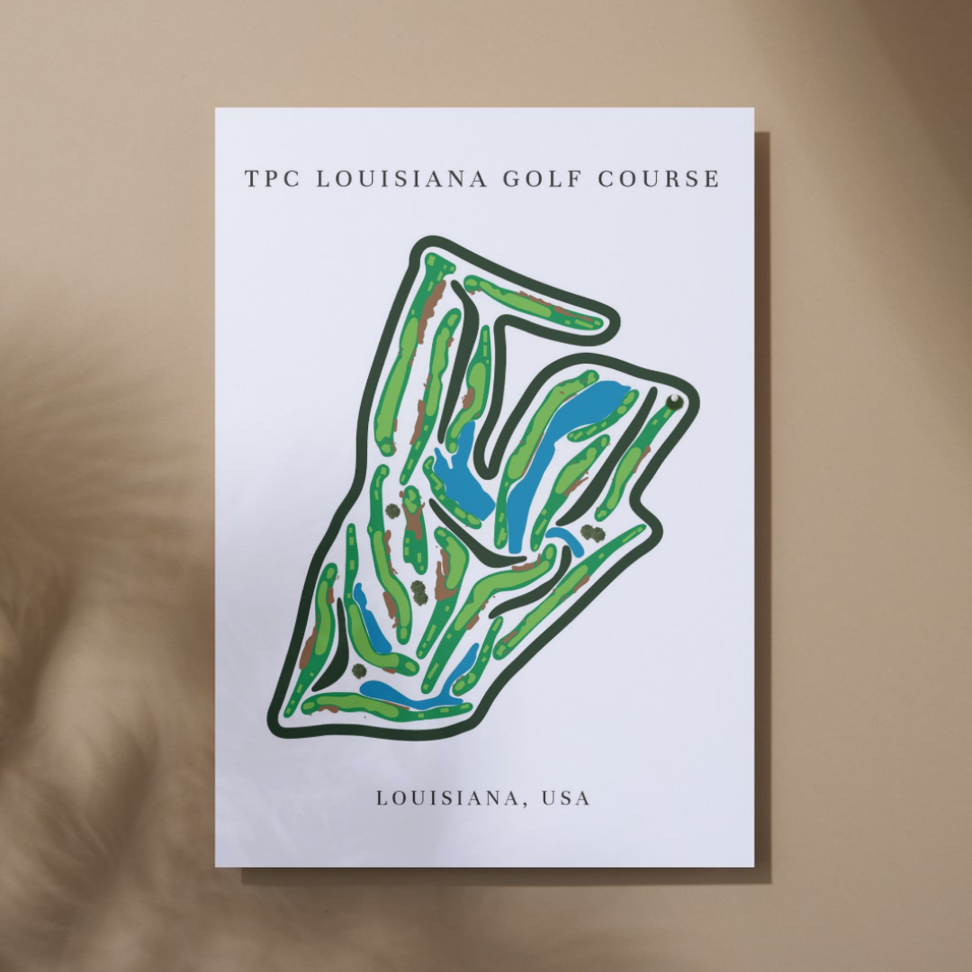 TPC Louisiana Golf Club, Golf Course Print, Louisiana