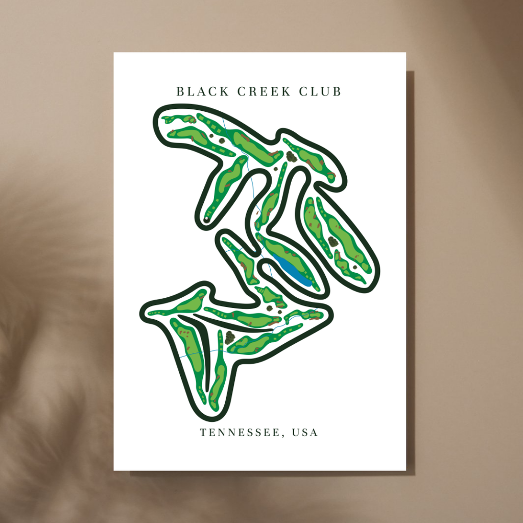 Black Creek Club, Golf Course Prints, Tennessee