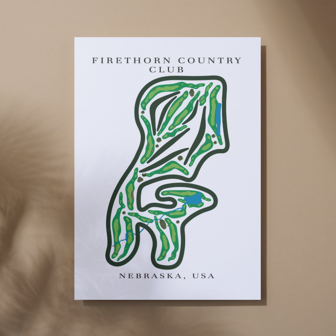 Firethorn Country Club, Golf Course Prints, Nebraska