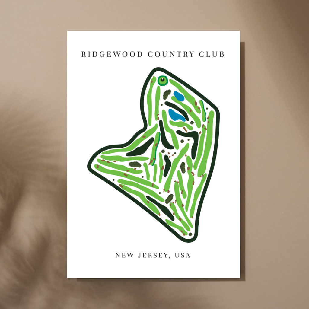 Ridgewood Country Club, Golf Course Prints, New Jersey