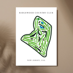 Ridgewood Country Club, Golf Course Prints, New Jersey