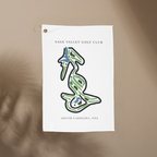 Sage Valley Golf Club Golf Course Prints, South Carolina | Golf Course Print Towels | Golf Course Microfiber
