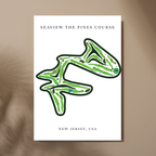 Seaview - The Pines Course, Golf Course Prints, New Jersey