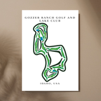 Gozzer Ranch Golf and Lake Club, Golf Course Prints, Idaho