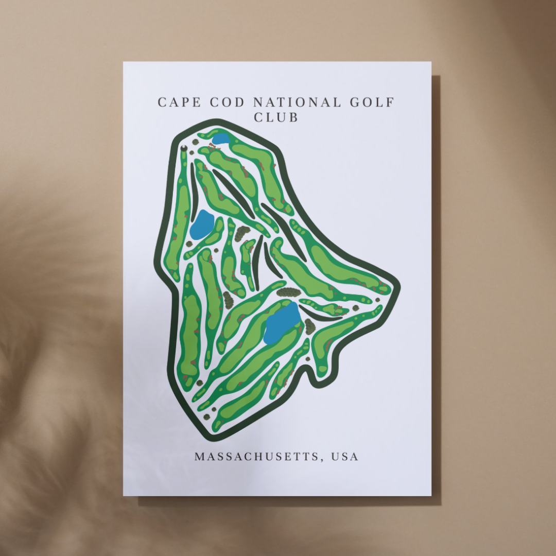 Cape Cod National Golf Club, Golf Course Prints, Massachusetts