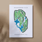 Hyannisport Club, Golf Course Prints, Massachusetts