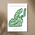 Salish Cliffs Golf Club, Golf Course Prints, Washington