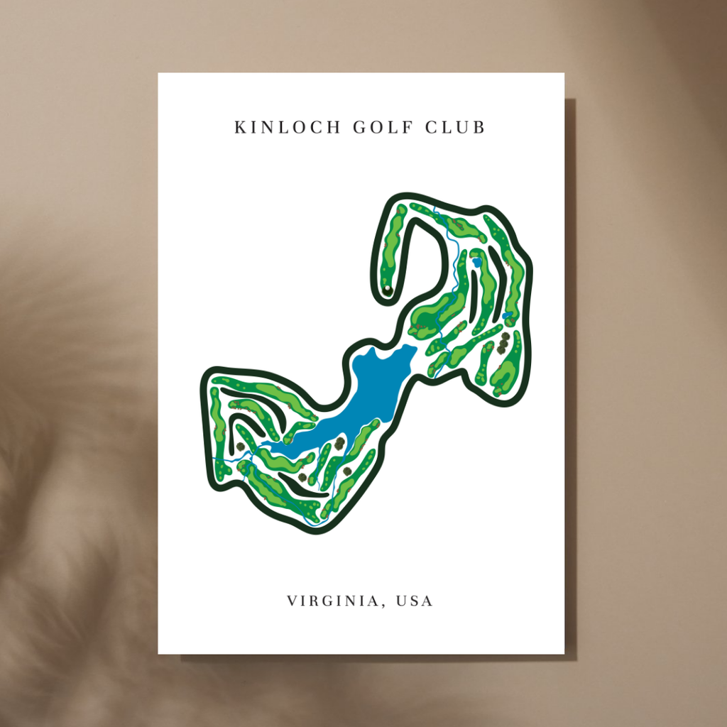 Kinloch Golf Club, Golf Course Prints, Virginia