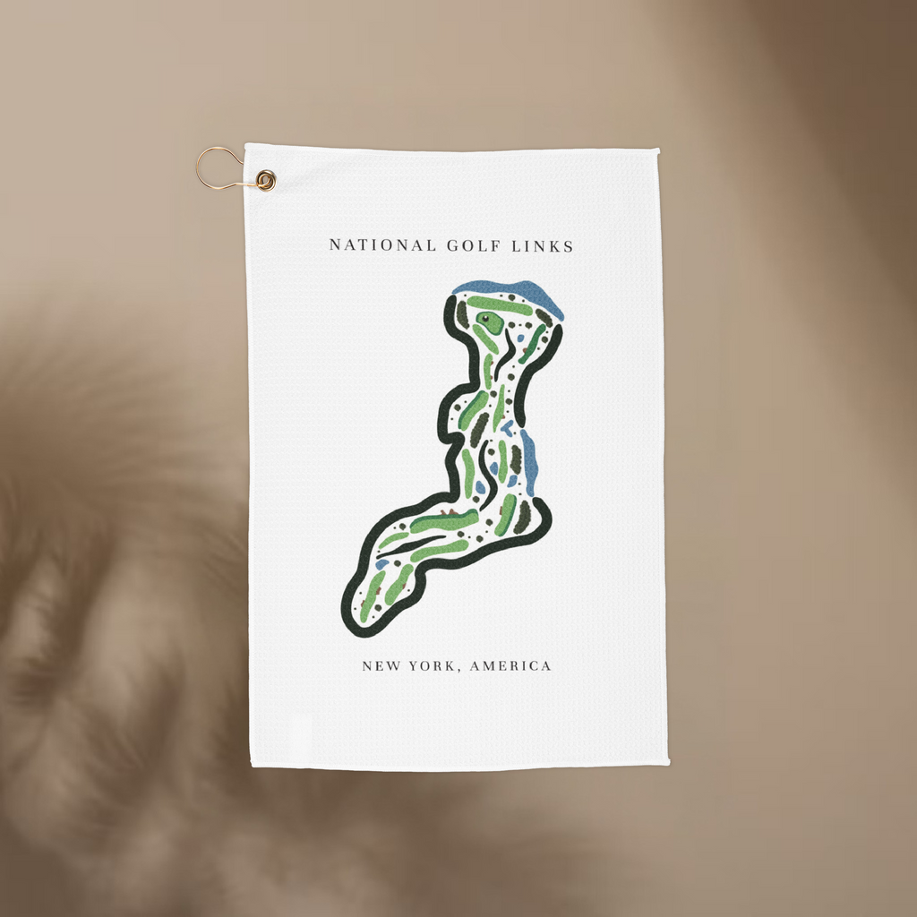 National Golf Links of America, Golf Course Print, New York| Golf Course Print Towels | Golf Course Microfiber