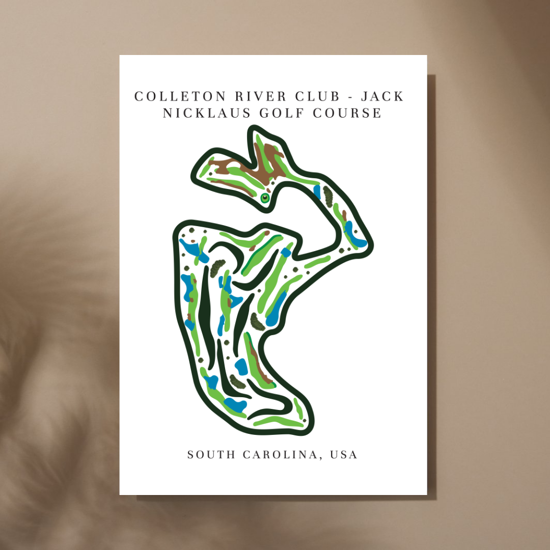 Colleton River Club- Jack Nicklaus Golf Club, Golf Course Print, South Carolina