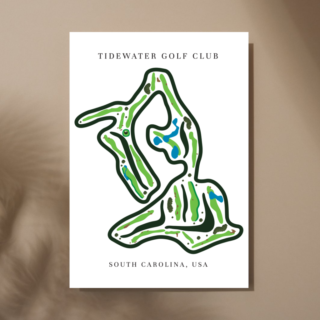 Tidewater Golf Club, Golf Course Prints, South Carolina