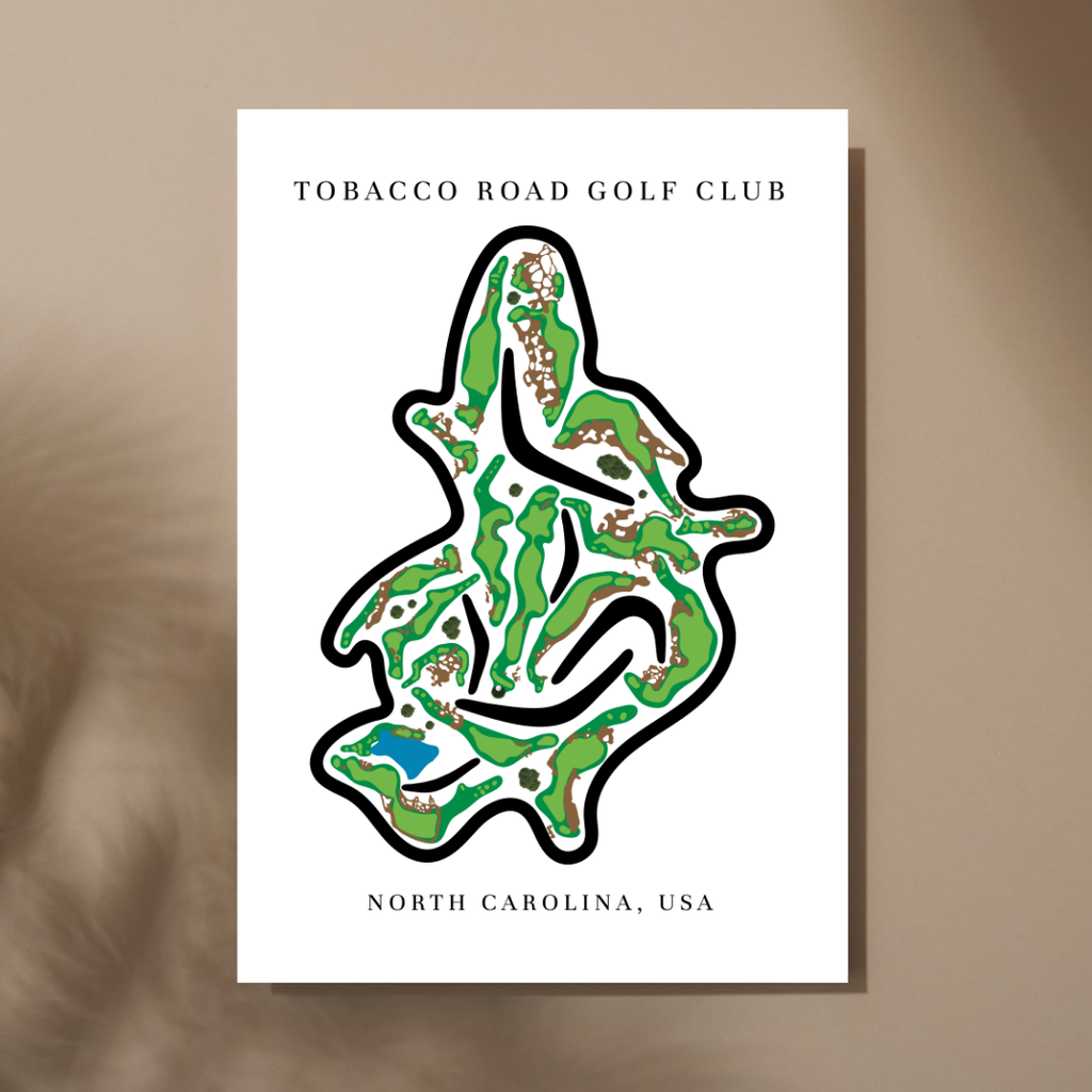 Tobacco Road Golf Club, Golf Course Print, North Carolina