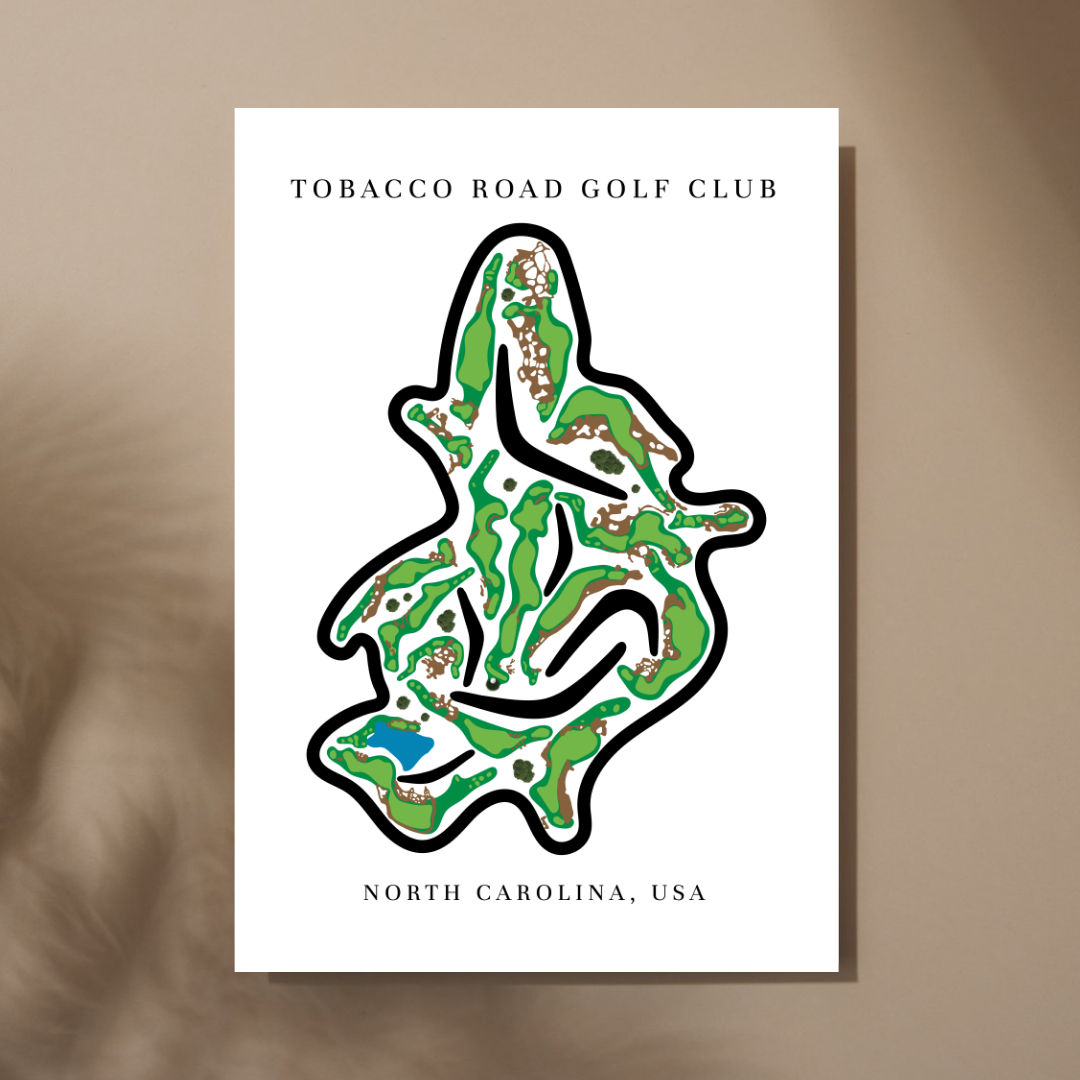 Tobacco Road Golf Club, Golf Course Print, North Carolina