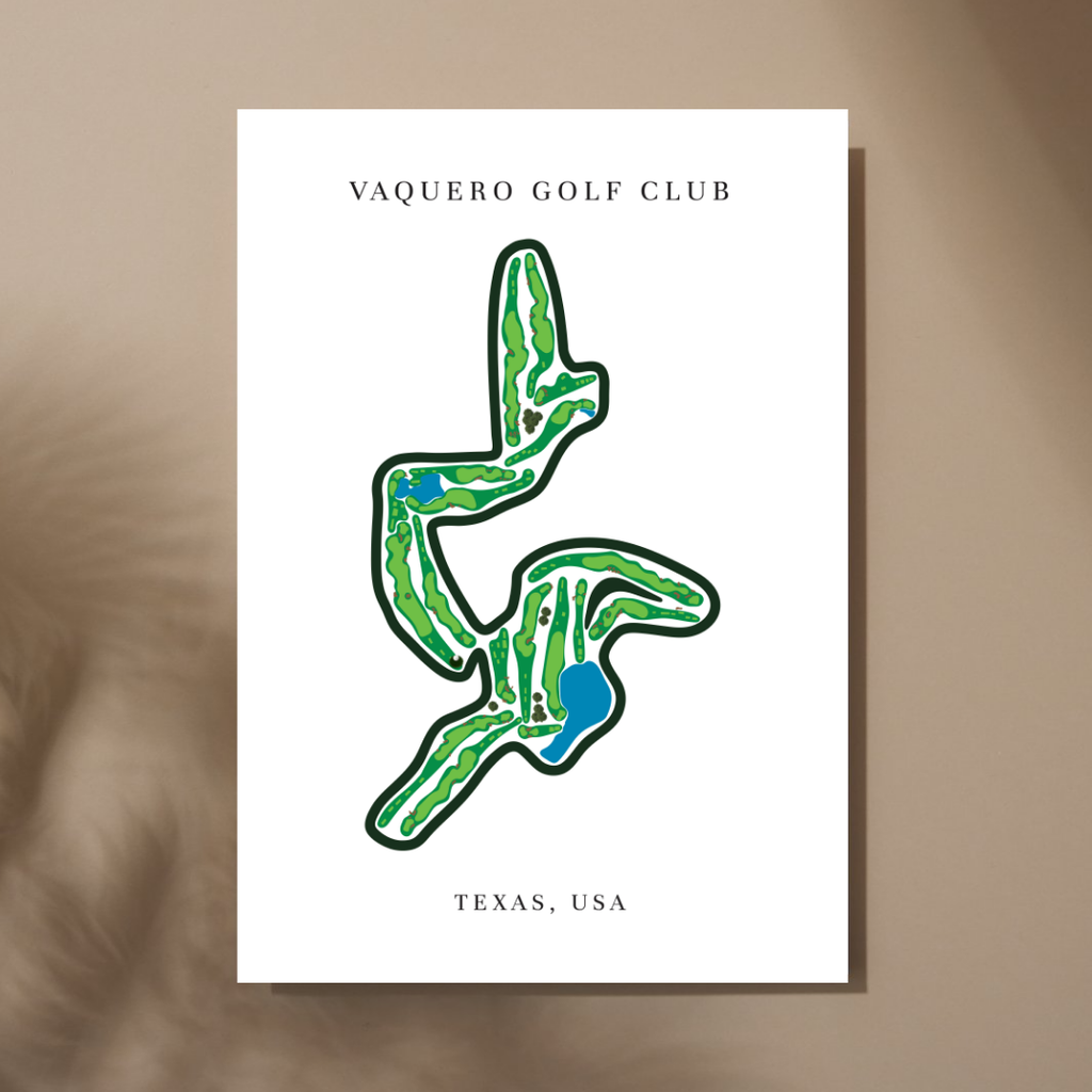 Vaquero Golf Club, Golf Course Prints, Texas