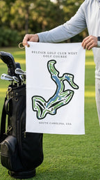 Belfair golf club west golf course South carolina  | Golf Course Print Towels | Golf Course Microfiber image 0
