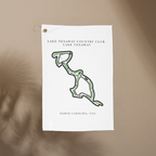 Lake Toxaway Country Club Golf Course Prints, North Carolina | Golf Course Print Towels | Golf Course Microfiber