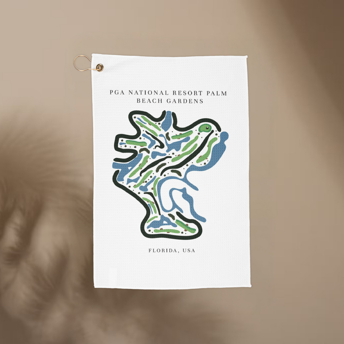 PGA National Resort, Golf Course Print, Florida | Golf Course Print Towels | Golf Course Microfiber