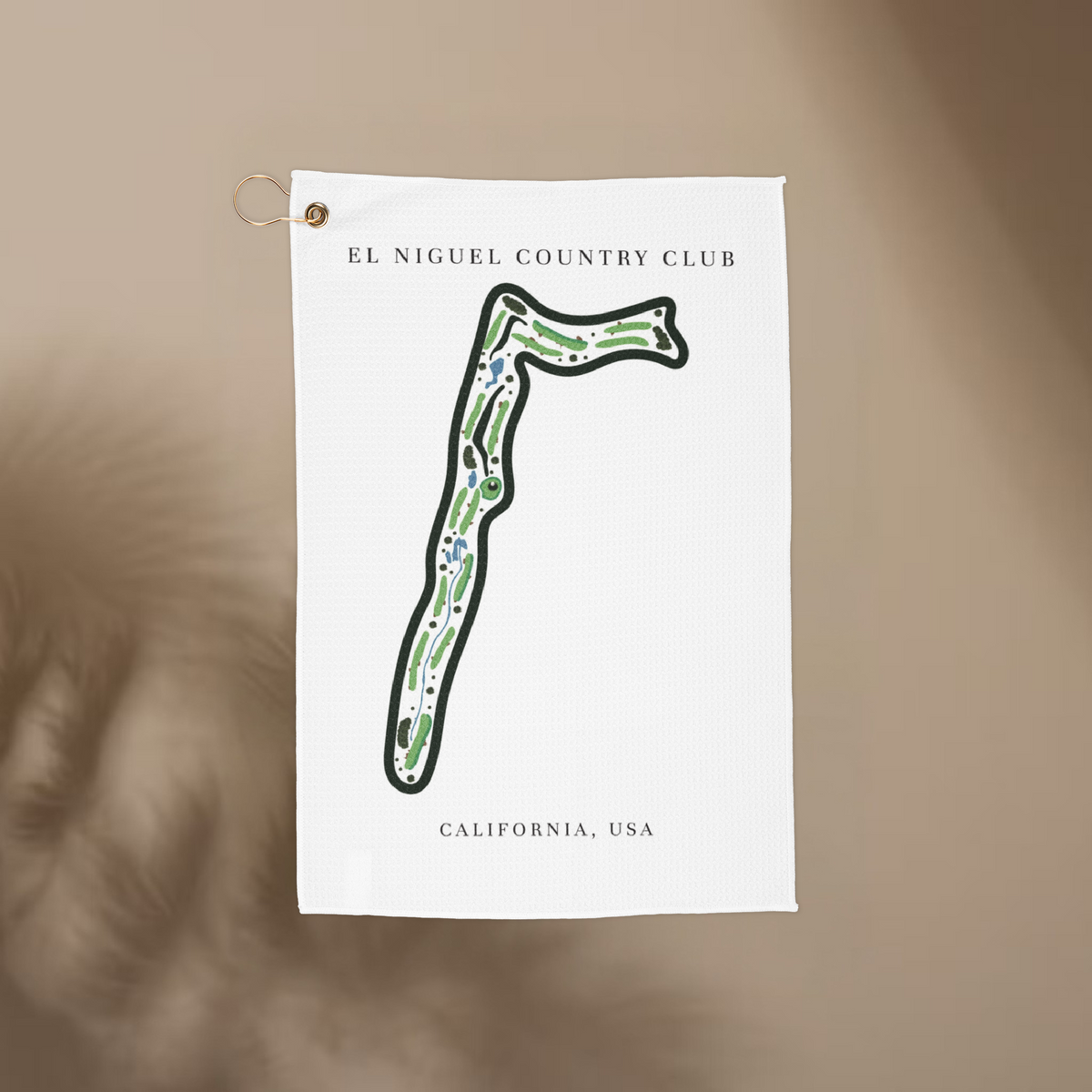 El Niguel Country Club, Golf Course Print, California | Golf Course Print Towels | Golf Course Microfiber