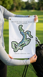 Belfair golf club west golf course South carolina  | Golf Course Print Towels | Golf Course Microfiber image 2