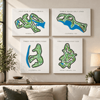 The Wynn Golf Club, Golf Course Canvas Print, Nevada