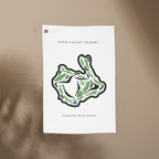Sand Valley Resort Nekoosa, Golf Course Print, Wisconsin | Golf Course Print Towels | Golf Course Microfiber
