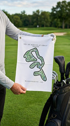 TPC of Boston at Great Woods, Massachusetts  | Golf Course Print Towels | Golf Course Microfiber image 3