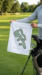 TPC of Boston at Great Woods, Massachusetts  | Golf Course Print Towels | Golf Course Microfiber image 1