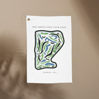 The Grove Golf Club XXIII, Golf Course Print, Florida | Golf Course Print Towels | Golf Course Microfiber