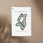 Pine Needles Lodge & Golf Club, Golf Course Print, North Carolina | Golf Course Print Towels | Golf Course Microfiber