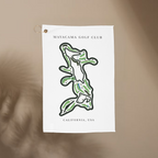 Mayacama Golf Club, Golf Course Print, California | Golf Course Print Towels | Golf Course Microfiber