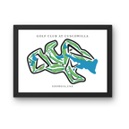 Cuscowilla Golf Club, Golf Course Print, Georgia