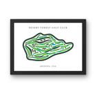 Desert Forest Golf Club, Golf Course Print, Arizona