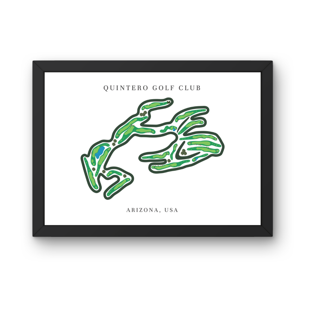 Quintero Golf Club, Golf Course Print, Arizona