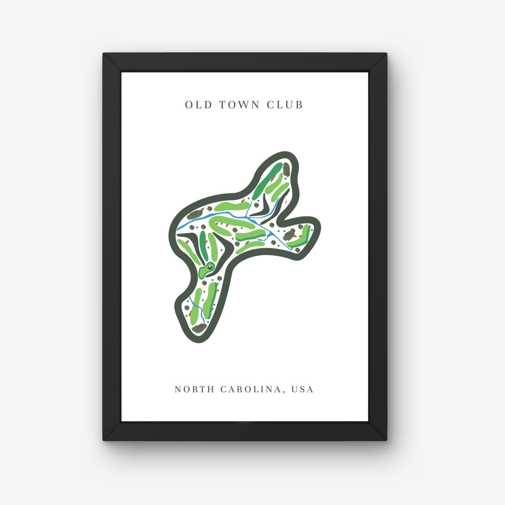 Old Town Club, Golf Course Print, North Carolina