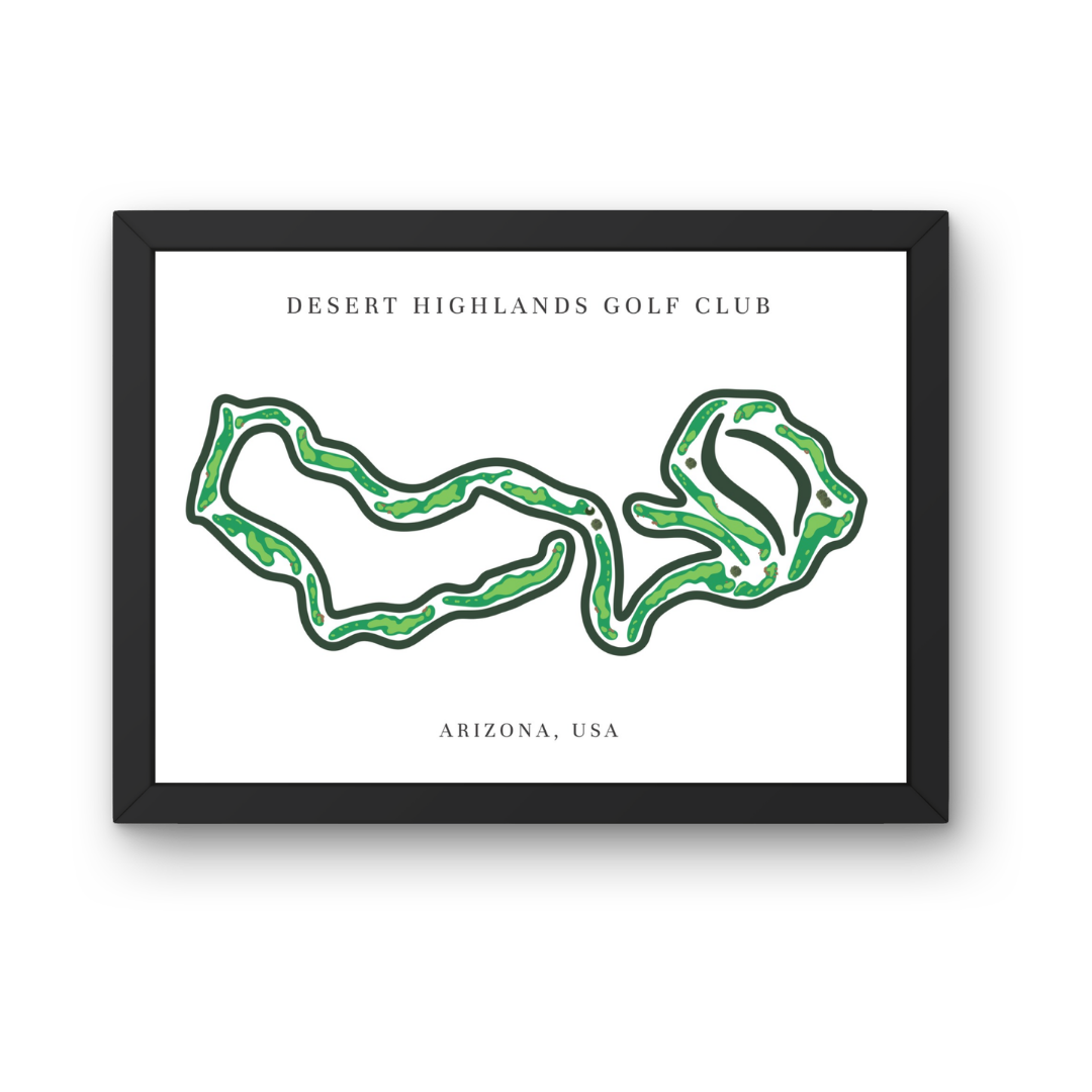 Desert Highlands Golf Club, Golf Course Print, Arizona