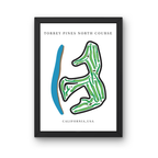 Torrey Pines North Course, Golf Course Print, California