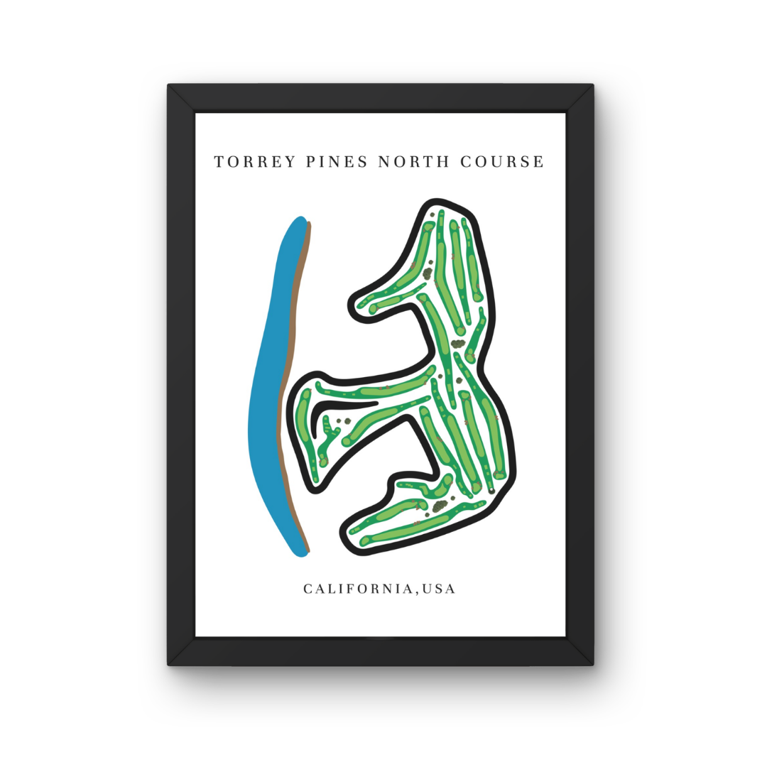 Torrey Pines North Course, Golf Course Print, California