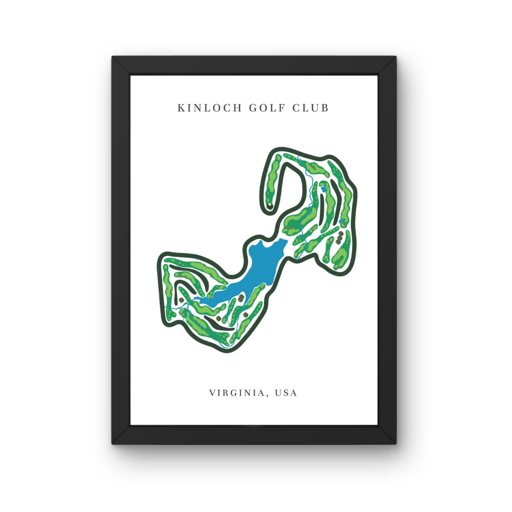 Kinloch Golf Club, Golf Course Prints, Virginia