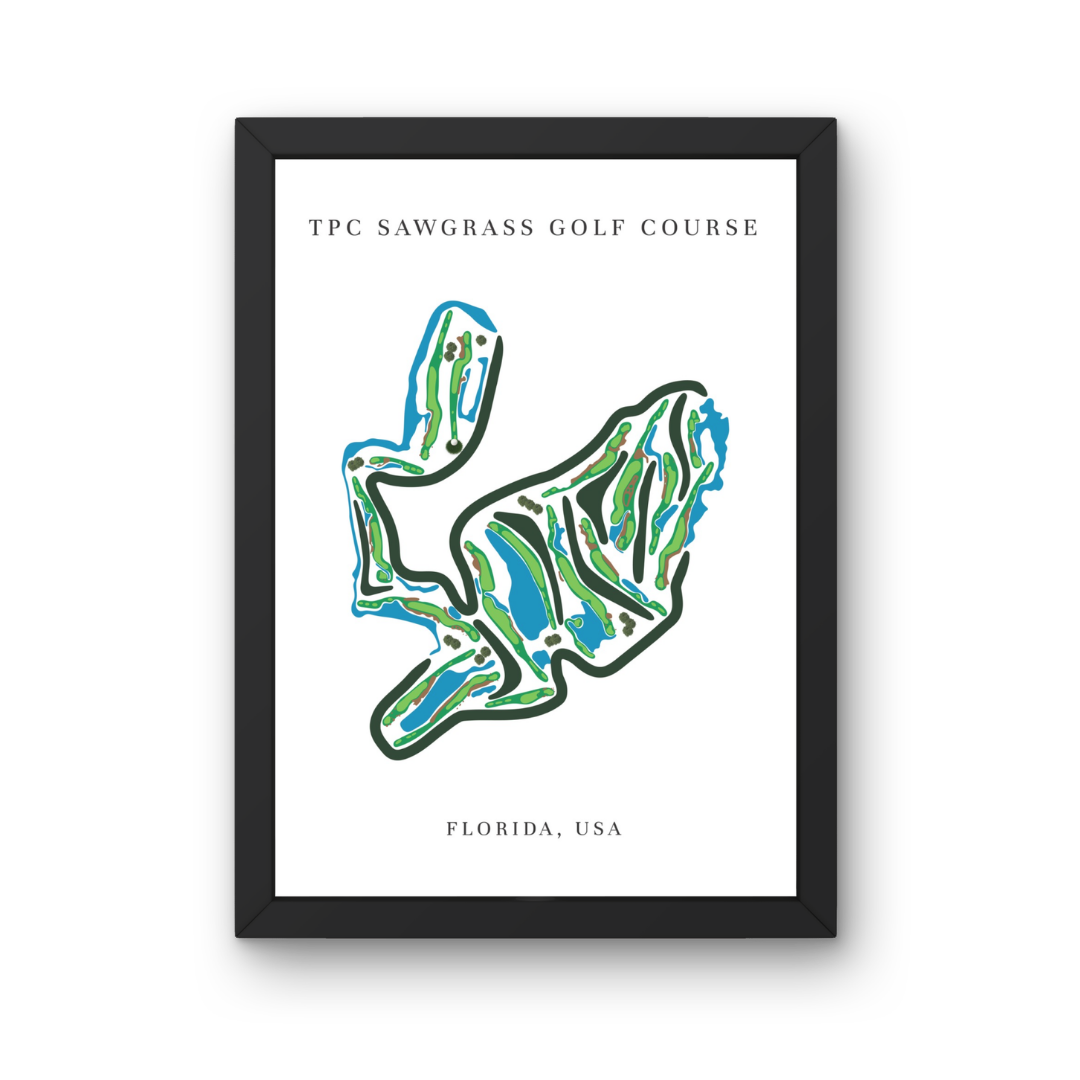 TPC Sawgrass Golf Course, Ponte Verda Beach (TOP), Golf Course Prints, Florida
