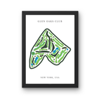 Glen Oaks Club, Golf Course Prints, New York
