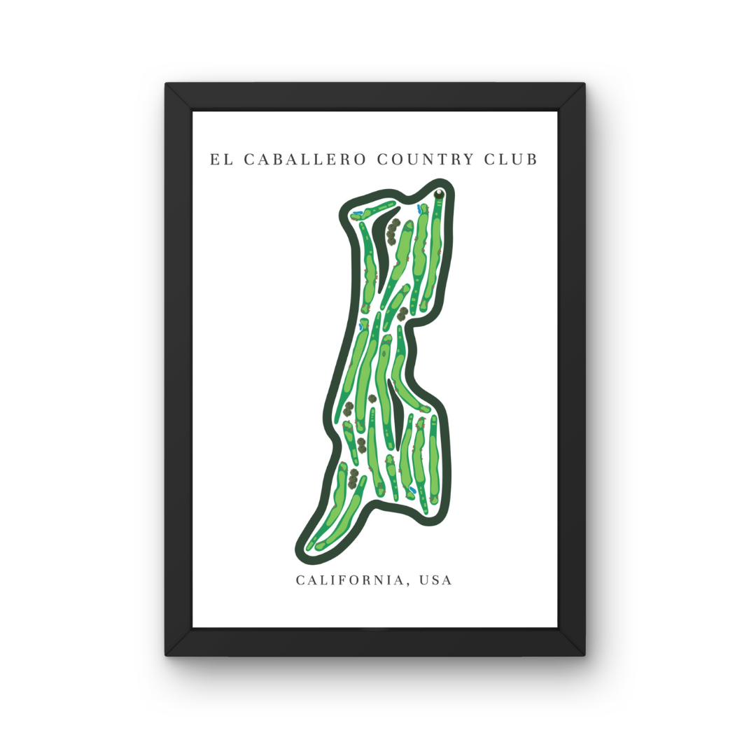 El Caballero Country Club, Golf Course Prints, California