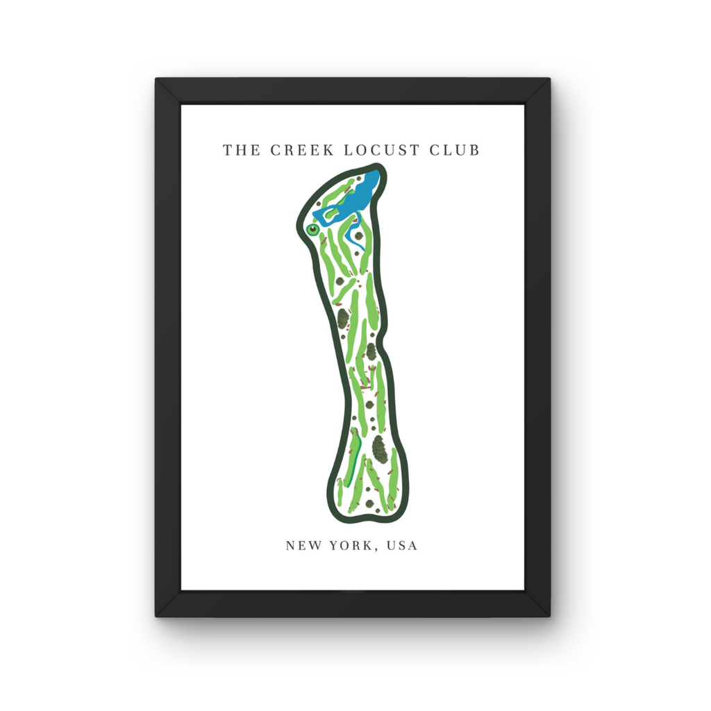 The Creek Locust Club, Golf Course Prints, New York