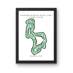 Gozzer Ranch Golf and Lake Club, Golf Course Prints, Idaho